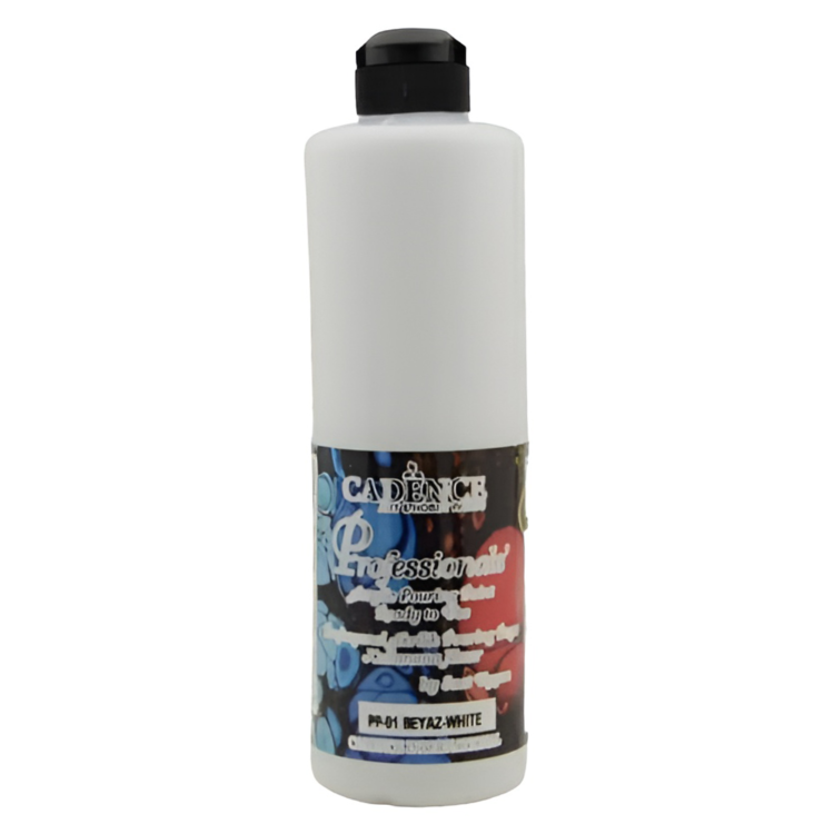8699036768248 CADENCE ΑΚΡΥΛΙΚΌ ΧΎΝΟΝΤΑΣ ΧΡΏΜΑ 250 ML. - ΛΕΥΚΌ PP-01 - Εικόνα 1