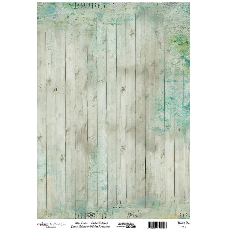 963 ΡΥΖΙΛΟΧΑΡΤΟ CADENCE DECOUPAGE A3 - 963 - Εικόνα 1