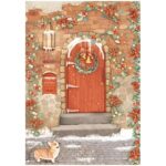 STAMPERIA CHRISTMAS DECOUPAGE ΡΙΖΌΧΑΡΤΟ A4 - DFSA4804