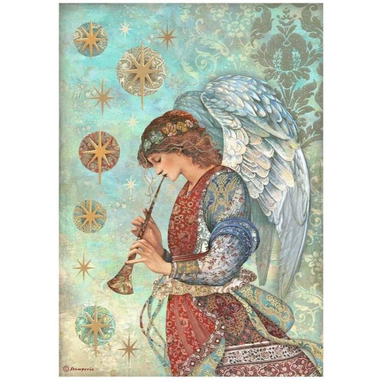 full_DFSA4791_1 STAMPERIA CHRISTMAS DECOUPAGE ΡΙΖΌΧΑΡΤΟ A4 - DFSA4791 - Εικόνα 1