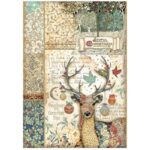 STAMPERIA CHRISTMAS DECOUPAGE ΡΙΖΌΧΑΡΤΟ A4 - DFSA4793