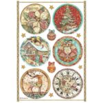 STAMPERIA CHRISTMAS DECOUPAGE ΡΙΖΌΧΑΡΤΟ Α4 - DFSA4795