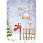 STAMPERIA ΧΕΙΜΕΡΙΝΌ DECOUPAGE ΡΙΖΌΧΑΡΤΟ A4 - DFSA4798
