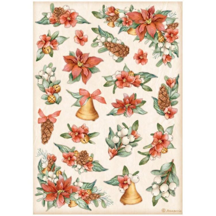 full_DFSA4806_1 STAMPERIA CHRISTMAS DECOUPAGE ΡΙΖΌΧΑΡΤΟ A4 - DFSA4806 - Εικόνα 1