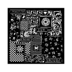 STAMPERIA ΜΕΣΑ ΗΛΙΑΝΘΙΟΥ ΜΕΜΒΡΑΝΟ PATTERN 18X18 CM KSTDQ-84
