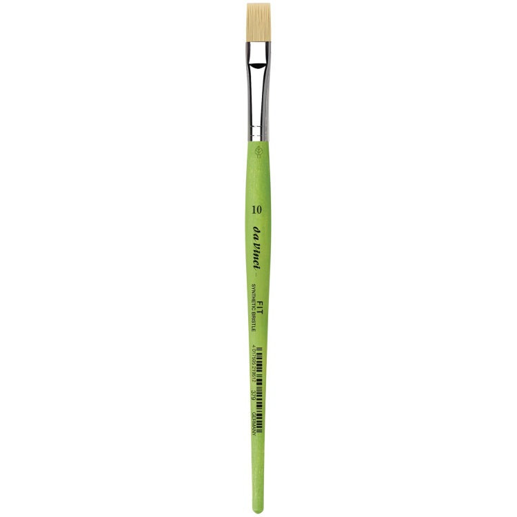 10 DA VINCI BRUSH FIT SYNTHETICS BRISTLE 379 FLAT No. 10 - Εικόνα 1
