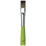 DA VINCI BRUSH FIT SYNTHETICS 374 FLAT No. 12