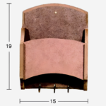 NEWART ΚΡΕΜΑΣΤΡΑ ΚΛΕΙΔΙΩΝ MDF 14.5/5/19CM - A 023