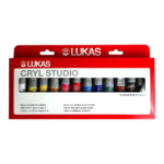 LUKAS ΑΚΡΥΛΙΚΑ ΧΡΩΜΑΤΑ STUDIO ΣΕΤ 12 X 20 ML