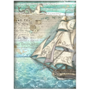 STAMPERIA ΤΡΑΓΟΎΔΙΑ ΤΗΣ ΘΆΛΑΣΣΑΣ DECOUPAGE ΧΑΡΤΊ Α4 - DFSA4811