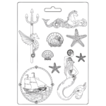 STAMPERIA SONGS OF THE SEA SOFT MOULD Α4 - K3PTA4566