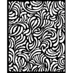 ΣΤΈΝΣΙΛ ΤΡΑΓΟΎΔΙΑ ΤΗΣ ΘΆΛΑΣΣΑΣ STAMPERIA 20 X 25 CM - KSTD146