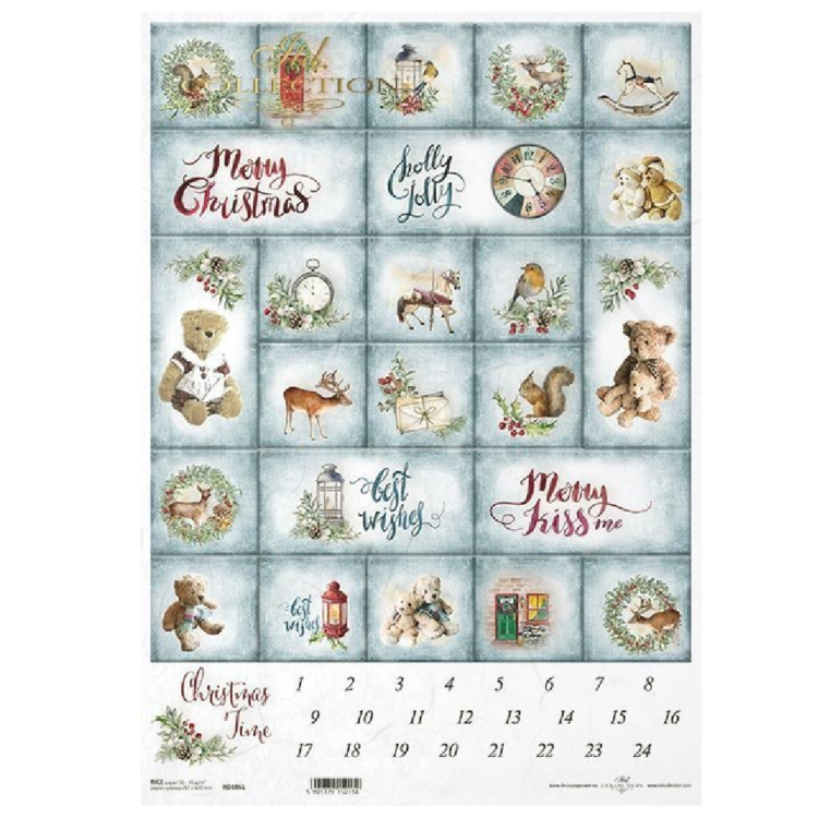 R0486L ITD COLLECTION DECOUPAGE ΡΙΖΌΧΑΡΤΟ A3 - R486L - Εικόνα 1