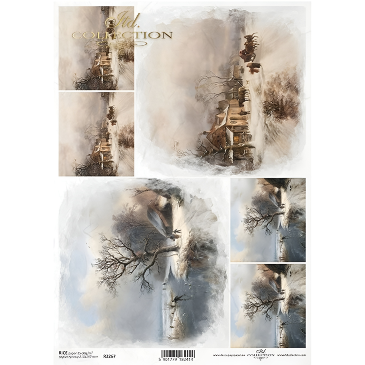 R2267 ITD COLLECTION DECOUPAGE ΡΙΖΌΧΑΡΤΟ A4 - R2267 - Εικόνα 1