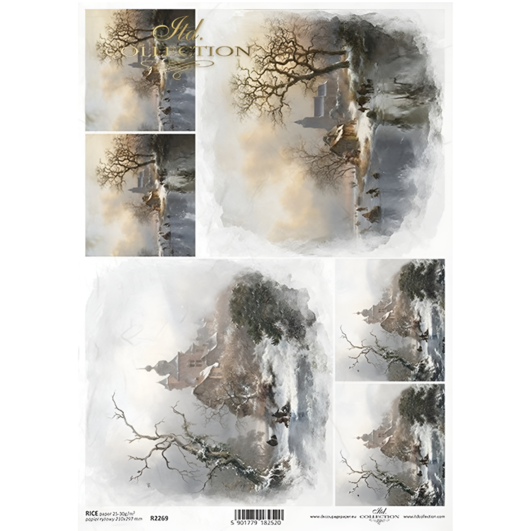 R2269 ITD COLLECTION DECOUPAGE ΡΙΖΌΧΑΡΤΟ A4 - R2269 - Εικόνα 1
