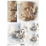 ITD COLLECTION DECOUPAGE ΡΙΖΌΧΑΡΤΟ A4 - R2270