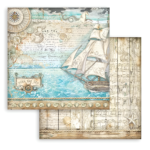 STAMPERIA ΤΡΑΓΟΎΔΙΑ ΤΗΣ ΘΆΛΑΣΣΑΣ ΧΑΡΤΌΝΙ 30.5/30.5 CM - SBB954