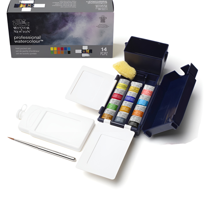 asdasd W&N ΒΑΦΉ ΑΚΟΥΑΡΈΛΑΣ PROFESSIONAL 14 ΜΈΡΗ 0190685 - Εικόνα 1