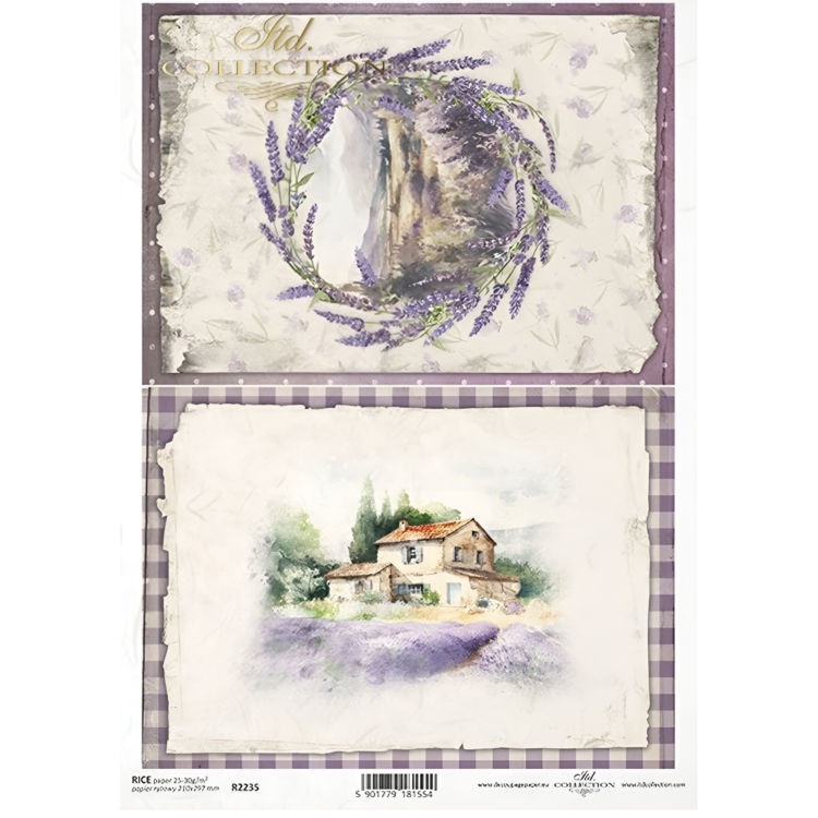 ITD COLLECTION DECOUPAGE ΡΙΖΌΧΑΡΤΟ A4 - R2235 - Εικόνα 1