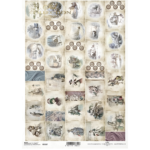 ITD COLLECTION DECOUPAGE ΡΙΖΌΧΑΡΤΟ A4 - R2137