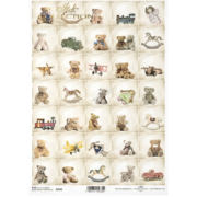ITD COLLECTION DECOUPAGE ΡΙΖΌΧΑΡΤΟ A4 - R1805