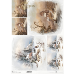 ITD COLLECTION DECOUPAGE ΡΙΖΌΧΑΡΤΟ A3 - R1109L