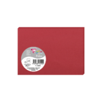 ΚΆΡΤΕΣ CLAIREFONTAINE 110/155 MM 210 G-ΈΝΤΟΝΟ ΚΌΚΚΙΝΟ