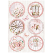 STAMPERIA ROSELAND DECOUPAGE ΡΙΖΌΧΑΡΤΟ A4 - DFSA4782
