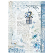 ΡΙΖΌΧΑΡΤΟ STAMPERIA BLUE LAND DECOUPAGE A4 - DFSA4785