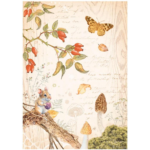 STAMPERIA WOODLAND DECOUPAGE ΡΙΖΌΧΑΡΤΟ A4 - DFSA4817