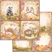 ΧΑΡΤΌΝΙ ΣΧΕΔΙΑΣΤΉ STAMPERIA WOODLAND 30.5/30.5 CM - SBB962