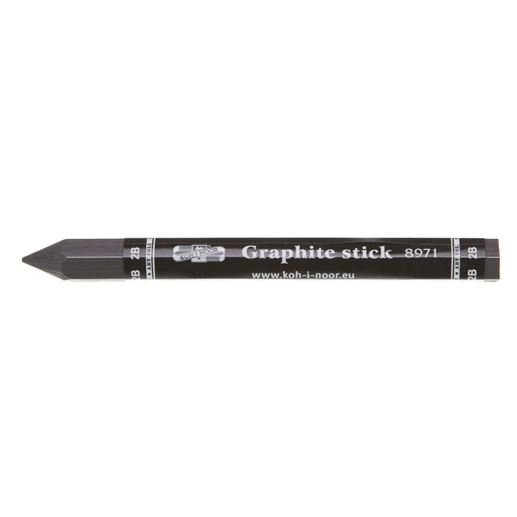 KOH-I-NOOR GRAPHITE ΕΞΑΓΩΝΙΚΟ ΜΟΛΥΒΙ 2B - Εικόνα 1