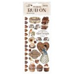 STAMPERIA COFFEE AND CHOCOLATE ΤΡΊΨΤΕ ΣΤΙΣ 10,16/21,6CM - DFLRB57