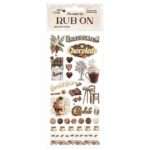 STAMPERIA COFFEE AND CHOCOLATE ΤΡΊΨΤΕ ΣΤΙΣ 10,16/21,6CM - DFLRB59