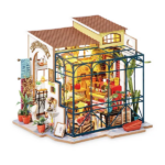ROBOTIME 3D ΞΥΛΙΝΟ ΠΑΖΛ EMILY'S FLOWER SHOP 206 ΤΕΜΑΧΙΑ DG145