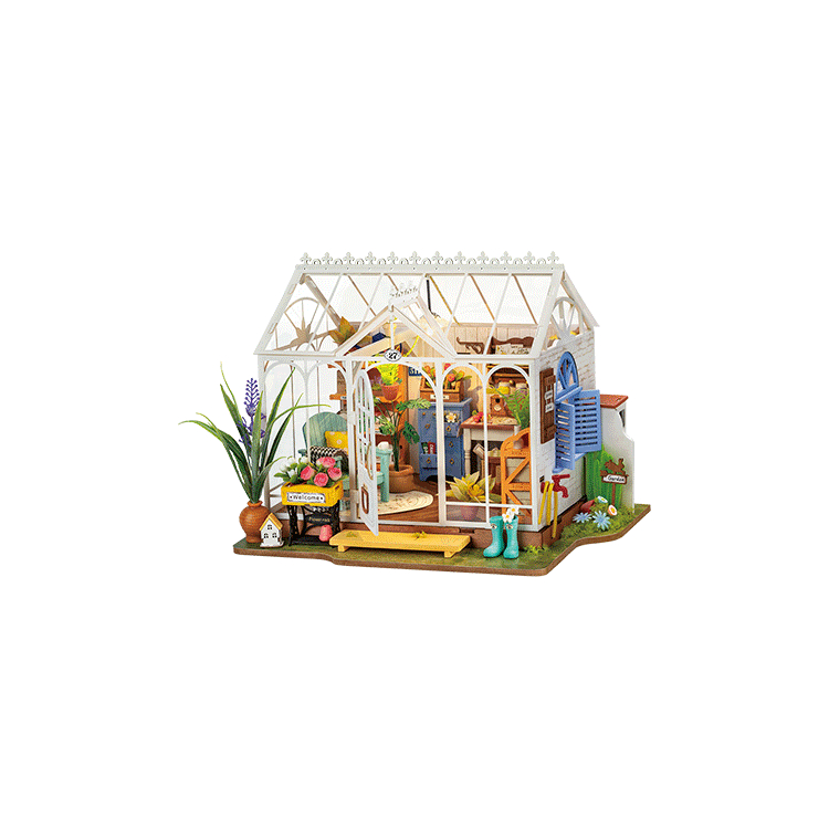 DG163-main ROBOTIME 3D ΞΥΛΙΝΟ ΠΑΖΛ DREAMY GARDEN HOUSE 240 ΤΕΜΑΧΙΑ DG163 - Εικόνα 1