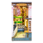 ROBOTIME 3D ΞΥΛΙΝΟ ΠΑΖΛ SAKURA DENSYA 340 ΤΕΜ TGB01