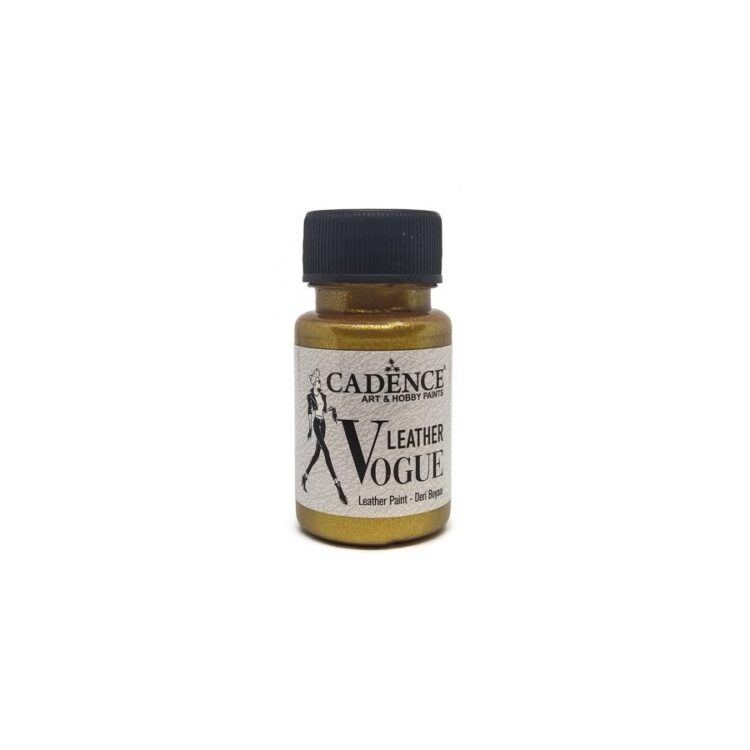 0300255555 CADENCE ΑΚΡΥΛΙΚΌ ΔΕΡΜΆΤΙΝΟ ΧΡΏΜΑ VOGUE 50ML. - ΈΝΑ ΧΡΥΣΌ LVM-03 - Εικόνα 1