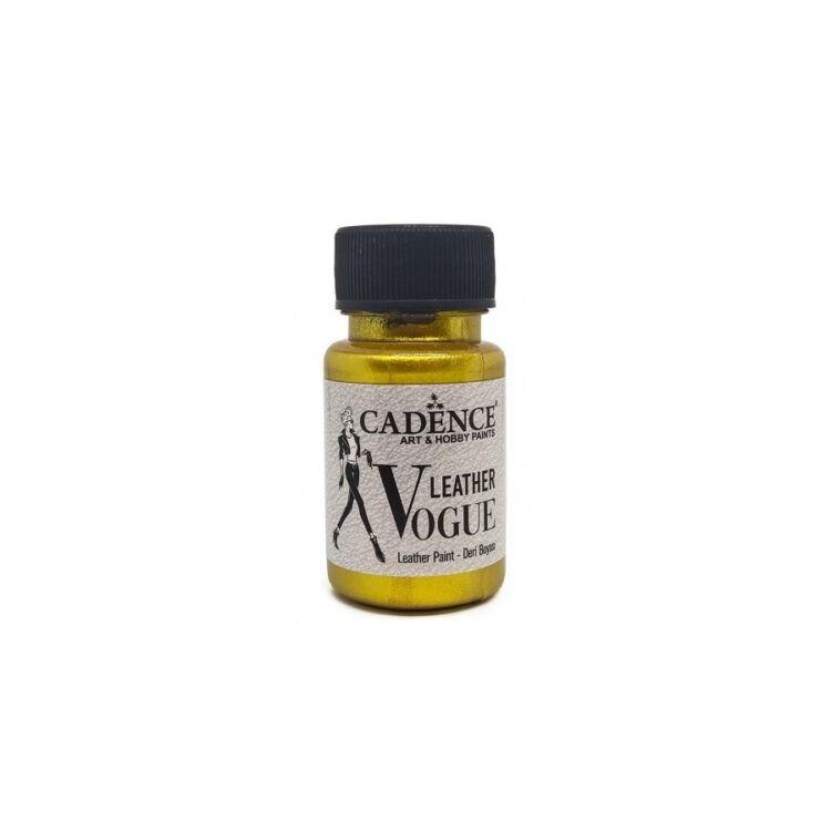 04002999 CADENCE ΑΚΡΥΛΙΚΌ ΔΕΡΜΆΤΙΝΟ ΧΡΏΜΑ VOGUE 50ML. - ΧΡΥΣΌ LVM-04 - Εικόνα 1
