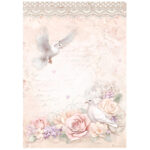 STAMPERIA ROMANCE FOREVER DECOUPAGE ΧΑΡΤΙ Α4 - DFSA4834