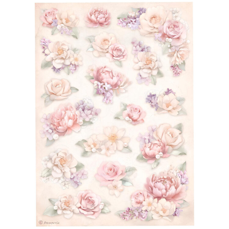 483500 (1) STAMPERIA ROMANCE FOREVER DECOUPAGE ΧΑΡΤΙ Α4 - DFSA4835 - Εικόνα 1