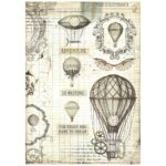 STAMPERIA VOYAGES FANTASTIQUE DECOUPAGE ΧΑΡΤΊ A4 - DFSA4837