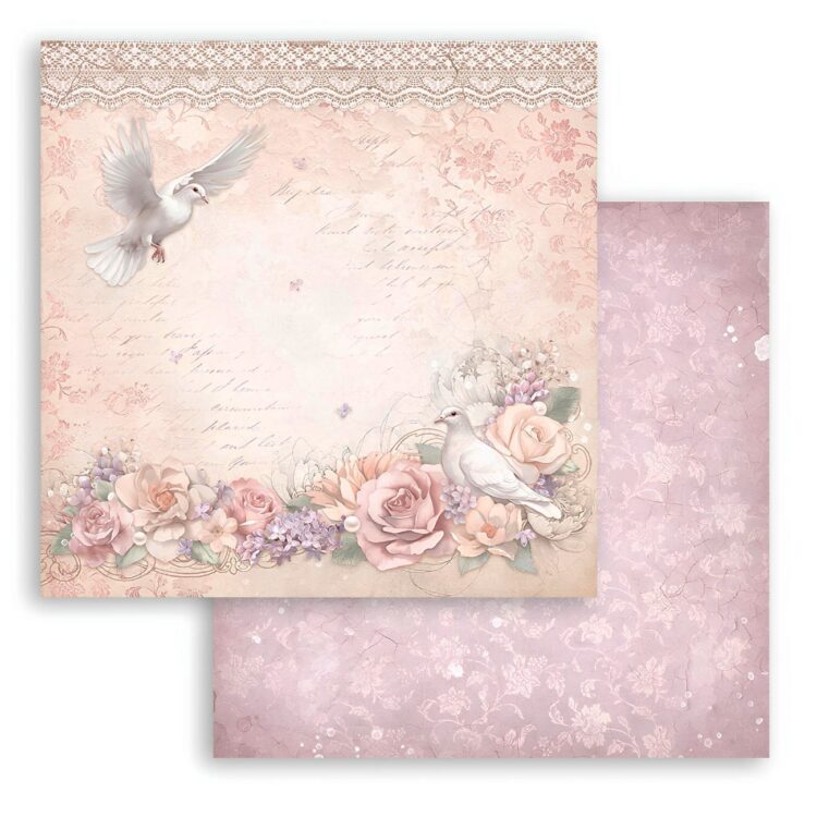 STAMPERIA ROMANCE FOREVER ΧΑΡΤΌΝΙ 30.5/30.5 CM - SBB971 - Εικόνα 1