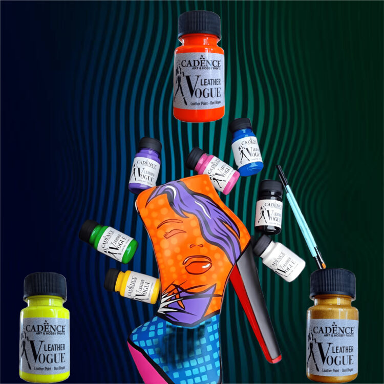 CADENCE ΑΚΡΥΛΙΚΌ ΔΕΡΜΆΤΙΝΟ ΧΡΏΜΑ VOGUE 50ML. - ΠΛΑΤΊΝΙΟ LVM-02 - Εικόνα 2