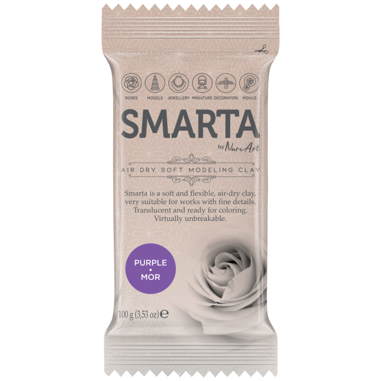 100γρ 612946 SMARTA ΑΥΤΟΞΕΡΑΙΝΌΜΕΝΟΣ ΠΗΛΌΣ 100 G - ΜΩΒ 11 - Εικόνα 1