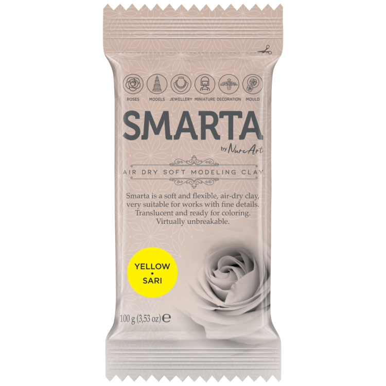 100γρ 612951 SMARTA ΑΥΤΟΞΗΡΑΝΤΟΎΜΕΝΟΣ ΠΗΛΌΣ 100 G - ΚΊΤΡΙΝΟ 13 - Εικόνα 1