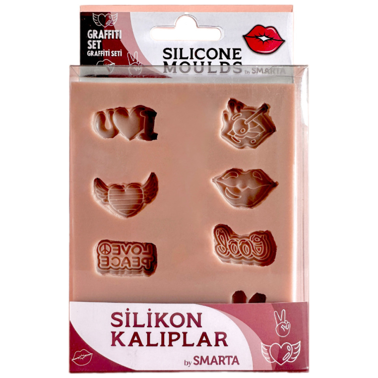 1013066 SMARTA ΚΑΛΟΎΠΙΑ ΣΙΛΙΚΌΝΗΣ - GRAFFITI SET SK1013066 - Εικόνα 1