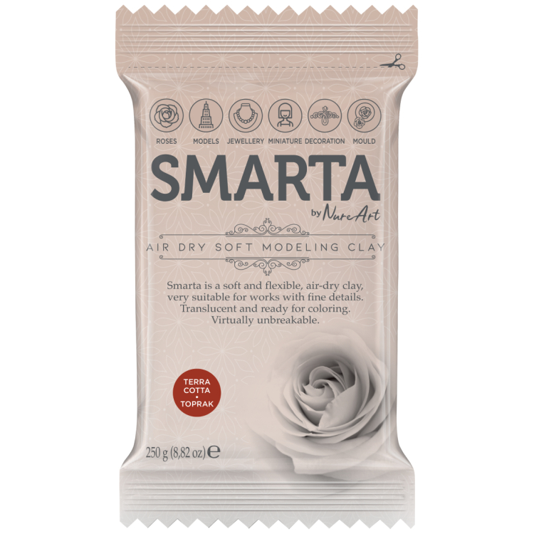 250γρ 612933 SMARTA ΑΥΤΟΞΕΡΑΙΝΌΜΕΝΟΣ ΠΗΛΌΣ 250 G - ΤΕΡΑΚΌΤΑ 15 - Εικόνα 1