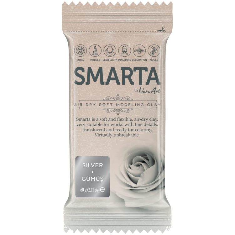 SMARTA ΑΥΤΟΞΗΡΑΙΝΌΜΕΝΟΣ ΠΗΛΌΣ 60 G - ΑΣΉΜΙ 28 - Εικόνα 1