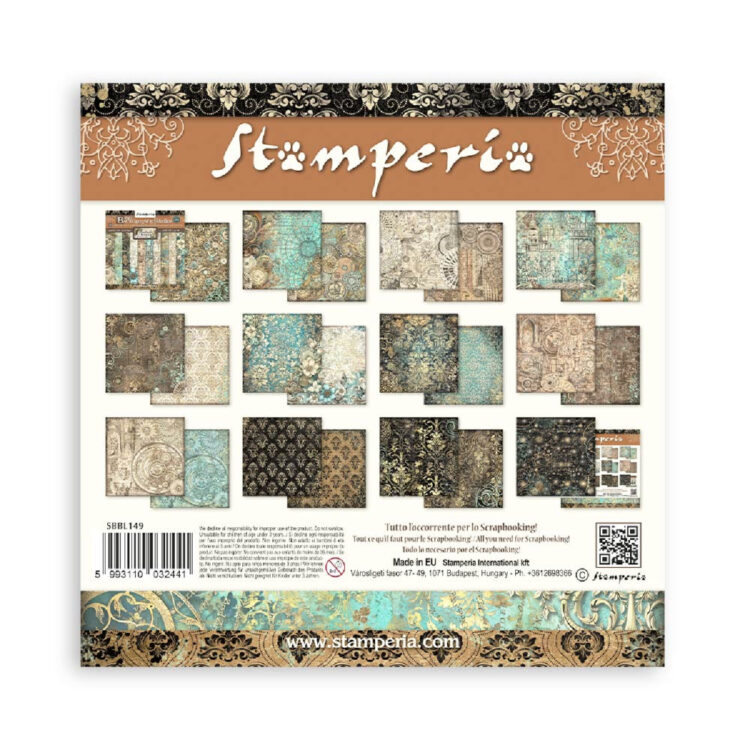 STAMPERIA FANTASY WORLD BLOCK 30.5/30.5CM - SBBL149 - Εικόνα 2